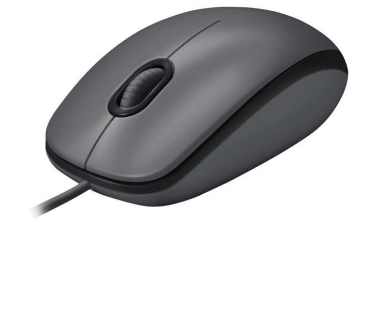 Logitech muis M90 bedraad. Logitech-muis-m100-bedraad-zwart