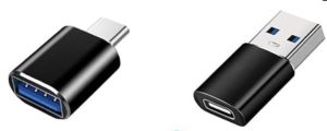 Usb Adapter van usb-C OTG naar usb-A   EN   usb-a naar usb-C